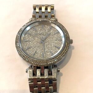 Silver Crystal Women's Watch